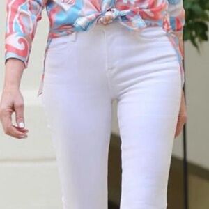 W by Worth Classic White Skinny Jeans